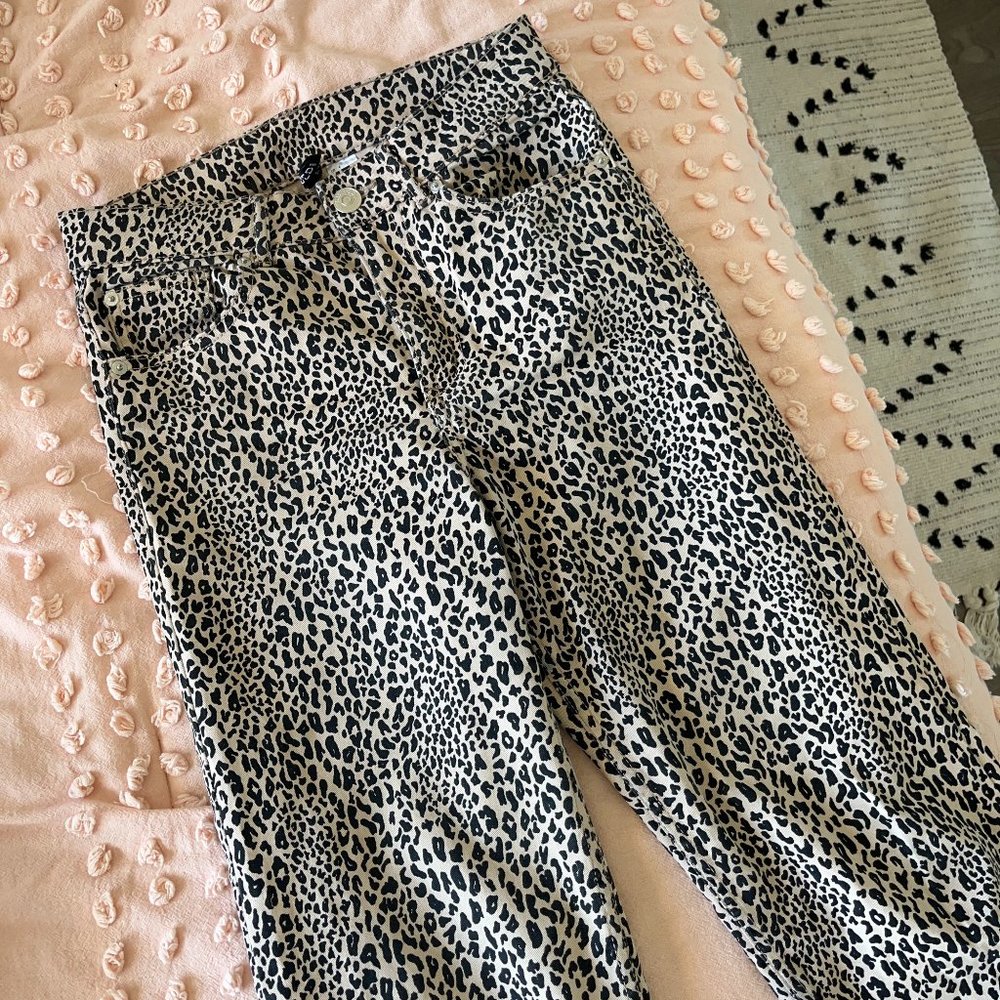 Cheetah Pattern Jeans -Super Comfy